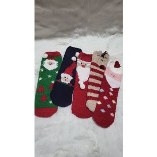 ถุงเท้าคริสต์มาส​Christmas sock นิ่มสวยน่ารักรับเทศกาลคริสต์มาส​