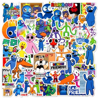 ❉ RAINBOW FRIENDS《ROBLOX》 Series 04 Stickers ❉ 50Pcs/Set DIY Fashion Waterproof Doodle Decals Stickers