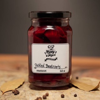 บีทรูทดอง หั่นบาง 350มล, Pickled Beetroots, Sliced 350ml