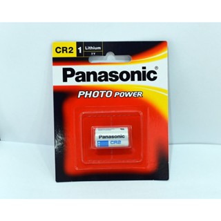 ถ่าน Panasonic CR-2W Lithium 3V.(CR2) ถ่านกล้องฟิล์ม#รับประกันของเเท้