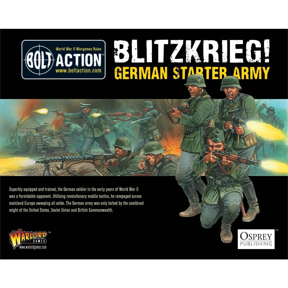BOLT ACTION : Blitzkrieg! German Heer Starter Army - BOLT ACTION WW2 WARLORD GAMES