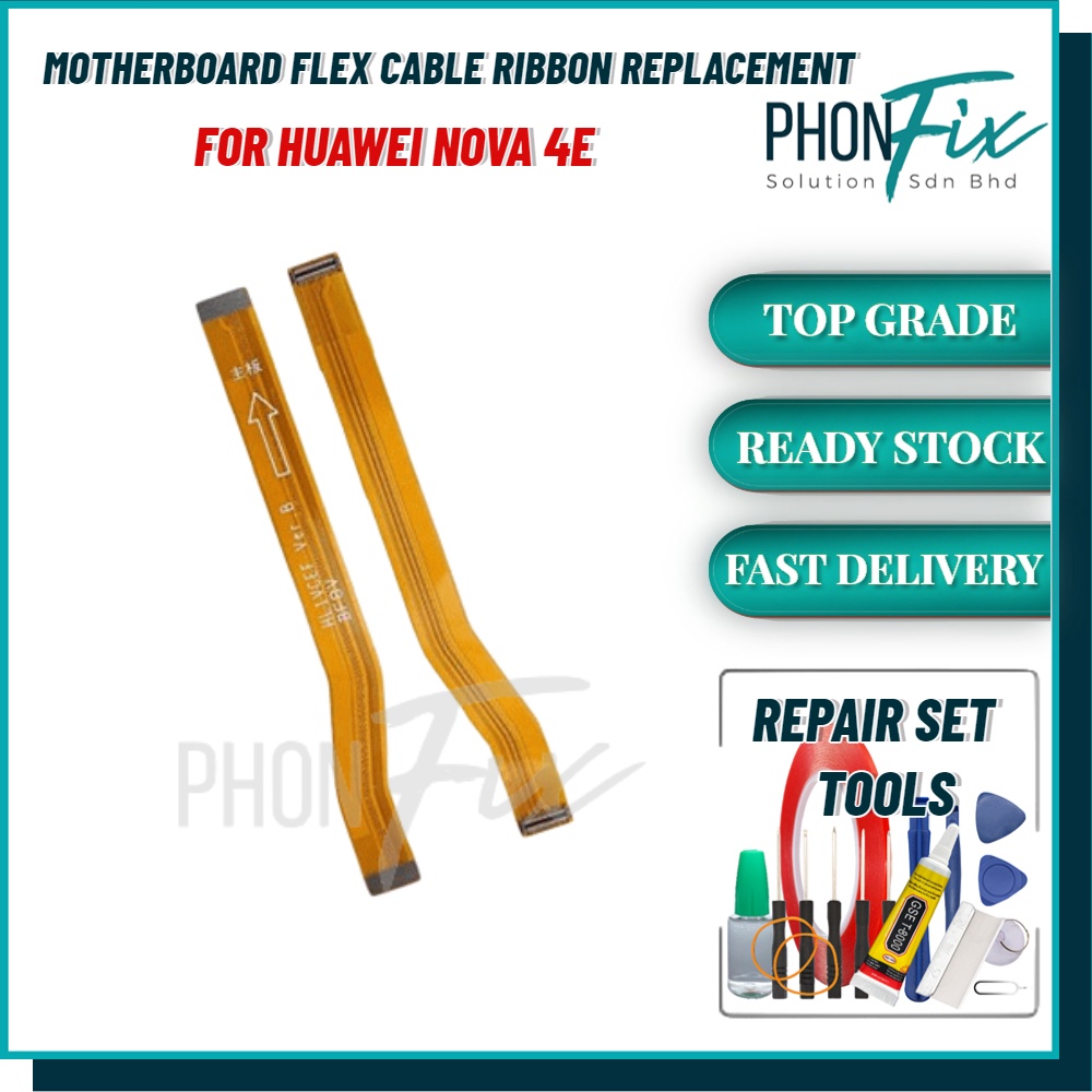 PhonFix ใช้งานร่วมกับสําหรับ NOVA 4E MOTHERBOARD FLEX CABLE RIBBON