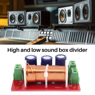 400W Crossover 2 Way High-Low 4-16 Ohm อุปกรณ์เสริมสําหรับลําโพง 【พร้อมส่ง】
