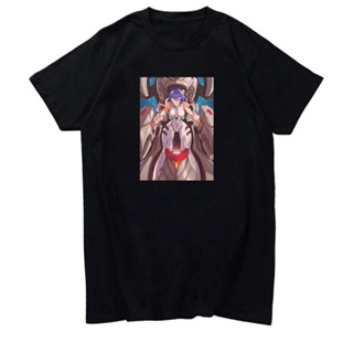 เสื้อยืดสไตล์เกาหลี Ayanami Rei ร้อนเซ็กซี่สาวชินจิ Eva Unisex เสื้อยืดกราฟิกเสื้อยืดเสื้อยืดคอโอคอเสื้อยืดสตรีทแวร์ฮารา