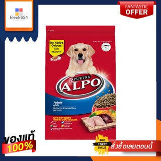 อัลโปสุนัขโต ไก่ตับผัก 10กกALPO ADULT CHICKEN LIVER VEGETABLE 10KG