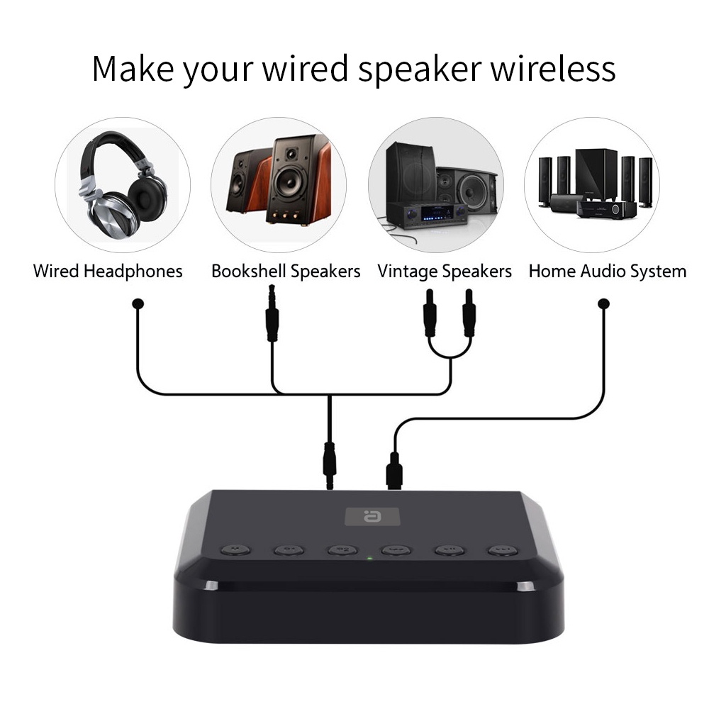 ตัวรับสัญญาณเสียง WIFI ไร้สายสำหรับ Airplay Spotify DLNA NAS Multiroom Sound Stream Bluetooth 5.0 Music Box Optical Adap