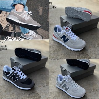 🔥ฮิตตลอดกาล🔥รองเท้าผ้าใบ NB574 สวยแท้💯%ขนาด39-45✅ใส่ได้ทั้งชายและหญิง รองเท้าลำลอง รองเท้าใส่วิ่ง