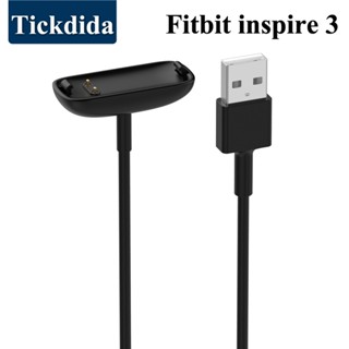 สําหรับ Fibit Inspire 3 สายชาร์จ Inspire3 สร้อยข้อมือแบบสมาร์ท สายชาร์จข้อมูล TPU คุณภาพสูง