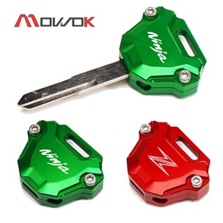 MOW ปิดป้องกัน KAWASAKI Ninja 650 ZX6R 400 1000SX ZX10R Z900 Z650 Z900RS Z1000 Z400อุปกรณ์เสริมรถจักรยานยนต์ CNC Key She