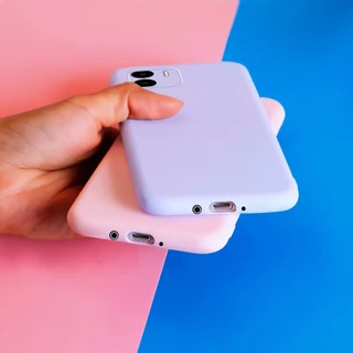 Xiaomi Redmi A1 A1+ 2022 เคสโทรศัพท์ เจลลี่ สีพื้น เรียบง่าย RedmiA1 A 1 Plus ซิลิโคนนิ่ม TPU เคส
