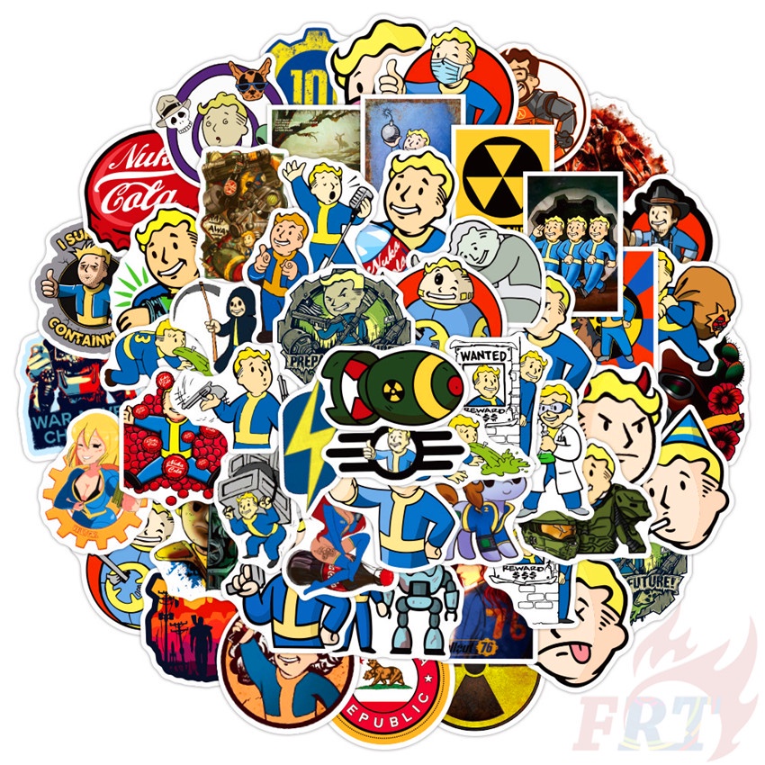 100Pcs/Set ❉ Fallout: Shelter Series A สติ๊กเกอร์ ❉ Games DIY Waterproof Fashion Decals Doodle สติ๊ก