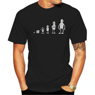 เสื้อครอปสายฝอ Grappig Creatieve Jongen Tshirt Bender วิวัฒนาการ Geek Grafische เสื้อยืด Unisex แฟชั่นเสื้อลําลอง Leuke