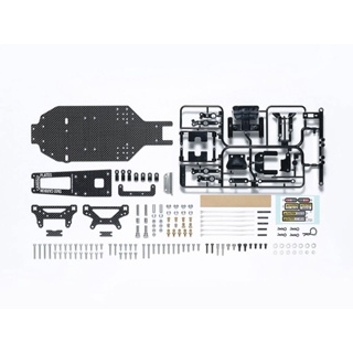 [ชุดแต่งรถบังคับ] TAMIYA 47479 TA02 Carbon Chassis Conversion Set ชุดแต่งทามิย่าแท้ rc