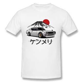 เสื้อยืดผ้าฝ้าย 100% พิมพ์ลายรถยนต์ Nissan Gtr พลัสไซซ์ ของขวัญคริสต์มาส สําหรับผู้ชาย XS-6XLS-5XL