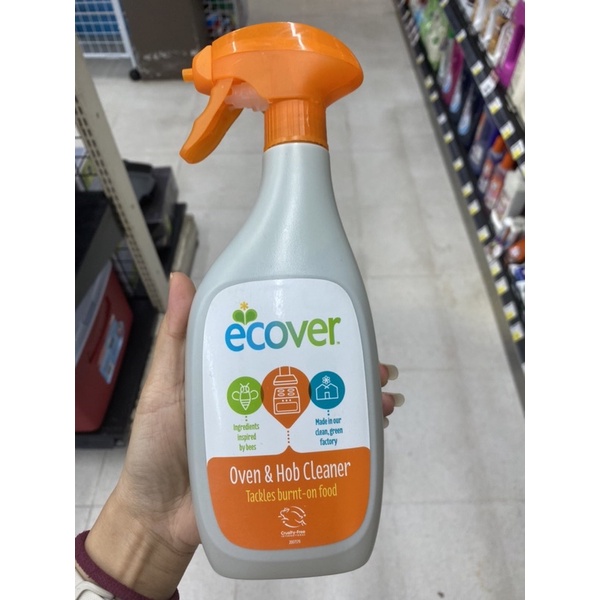 Ecover Oven &amp; Hop Cleaner Tackles Burnt - On Food 500 Ml.