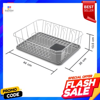 เบสิโค ที่คว่ำจาน รุ่น W3891-G สีเทาBESICO Dish drainer model W3891-G gray