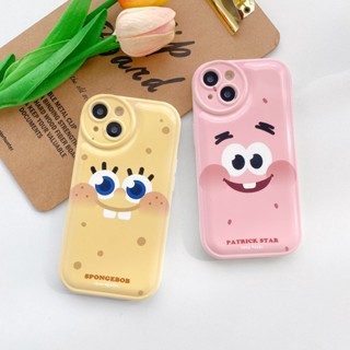 เคสโทรศัพท์ซิลิโคน TPU แบบนิ่ม ลายสพันจ์บ็อบ สําหรับ Huawei P30 P40 NOVA 5T 7i 9 SE 8 9SE 7SE 7 4 P50 P20 Mate 20 30 PRO Y9S Y9 Prime 2019