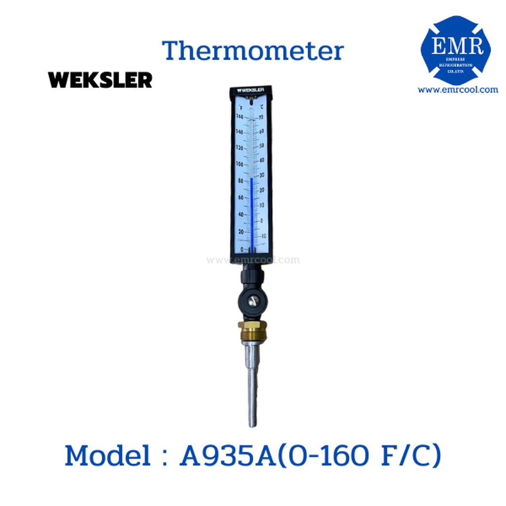 WEKSLER (เวคส์เลออร์) THERMOMETER เทอร์โมมิเตอร์ Model : A935A (0-160 F/C)