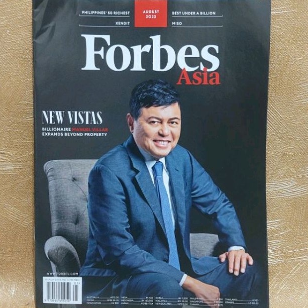 นิตยสาร FORBES ASIA สิงหาคม 2022