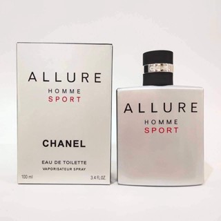 【ของแท้ 💯% 】⚡️ส่งฟรี 🚚 น้ำหอม Chanel Allure Homme Sport EDT 100 ml. *กล่องขาย*