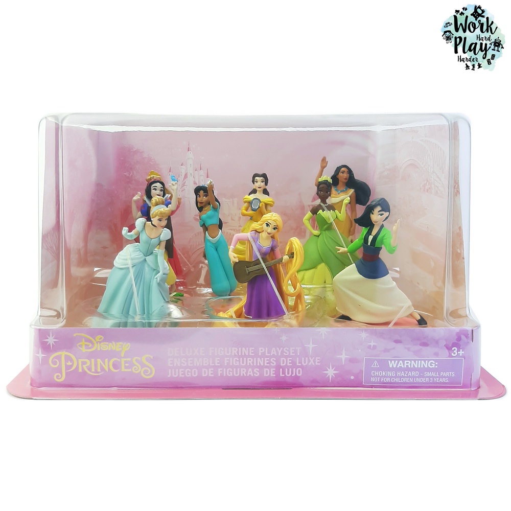 Disney Princess Deluxe Figure Play Set ดิสนีย์ ปริ้นเซส ดีลักซ์ ฟิกเกอร์ เพล เซ็ท