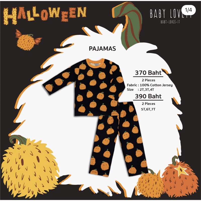 Babylovett Halloween 2022 - Pajamas newwwww