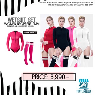 Wetsuit Bikini Neoprene 2mm with Socks