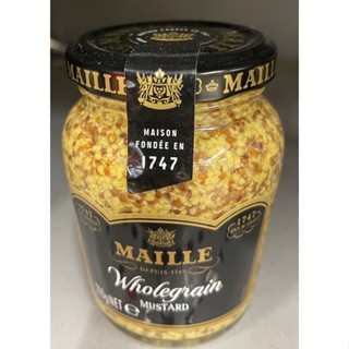 มายด์สควีชโฮลเกรนมัสตาร์ด 210กรัม Maille Wholegrain Mustard 210  1ชิ้น309บาท