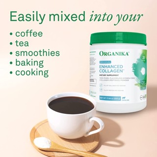 New 🇺🇸 New Organika, Original Enhanced Collagen, 17.64 oz (500 g)