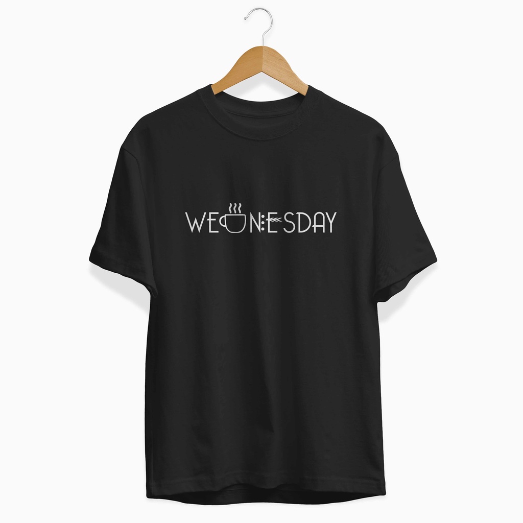 WEDNESDAY - เสื้อยืด DAY WORDS - เสื้อผ้าผู้ชาย - ท็อปส์ซูของผู้หญิง - เสื้อยืด