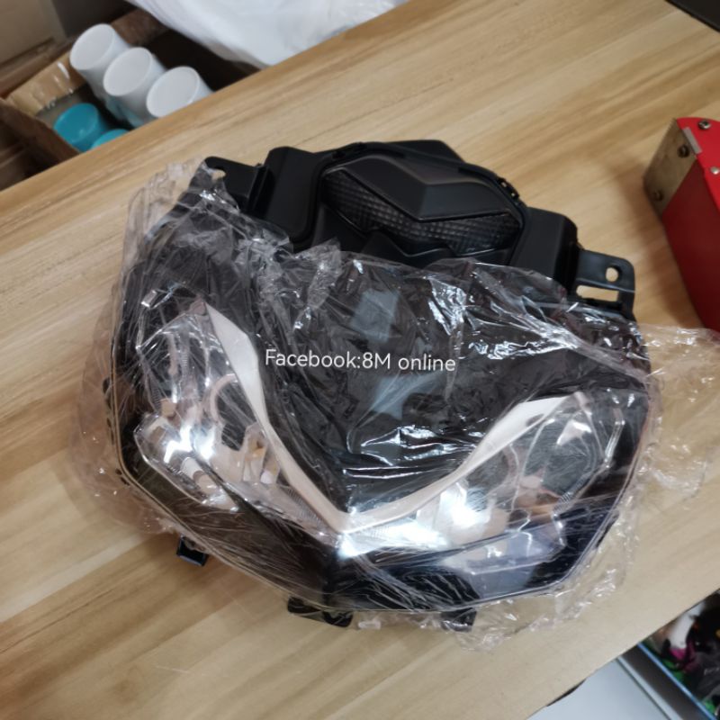ชุดไฟหน้า kawasaki z900 โคมไฟหน้า z900 Z900 ชุดโคมไฟหน้า big bike z900 อะไหล่แต่ง z900 หลอดไฟหน้า z9