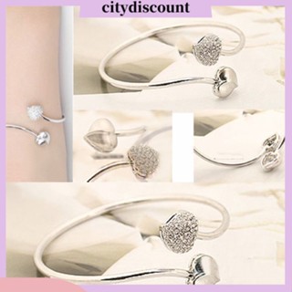 &lt;citydiscount&gt;  Sweet Heart Hollow สร้อยข้อมือสตรี กำไลข้อมือ