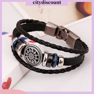 &lt;citydiscount&gt;  City_กำไลข้อมือหัวเข็มขัด สร้อยข้อมือ Unisex Charm