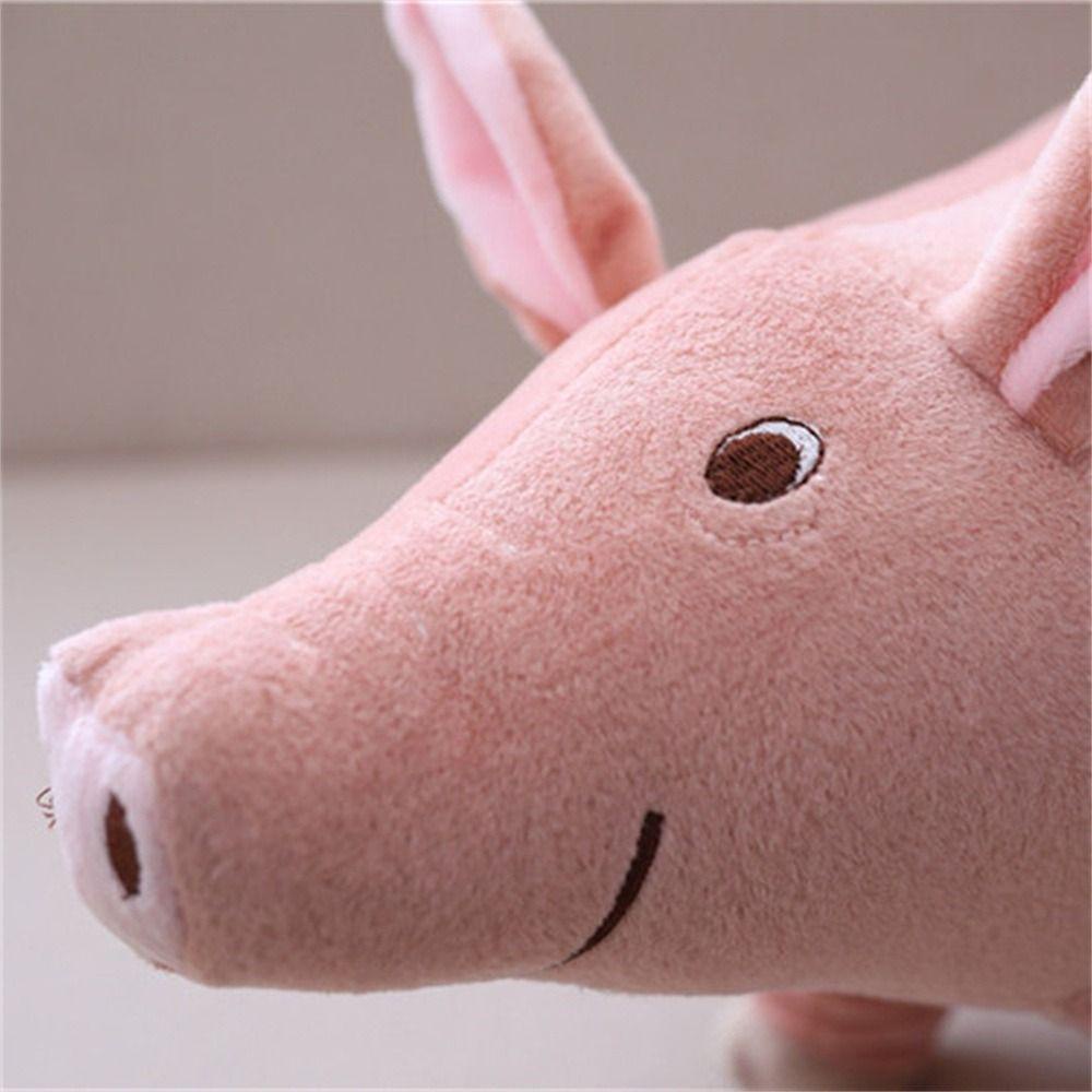 Hilario หมอนตุ๊กตาหมู ผ้ากํามะหยี่ขนนิ่ม ขนาด 25 ซม. 35 ซม. 45 ซม. 60 ซม. สําหรับเด็กผู้หญิง - รูปที่ 5