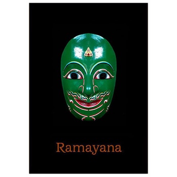 หน้ากากรามเกียรติ์ Ramayana Mask (Type 1) (1/1 Wearable)