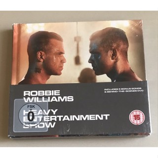 ซีดีเพลง ของแท้ มือ 1 ในซีล...350 บาท “Robbie Williams”อัลบั้ม"The Heavy Entertainment Show"(Deluxe Edition)*Made In EU*