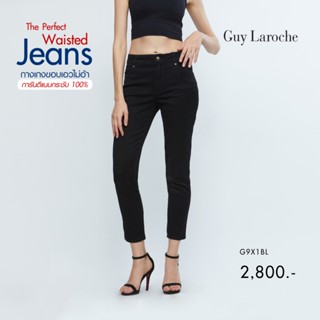 Guy Laroche กางเกงยีนส์ กางเกงผู้หญิง The Perfect Waisted Skinny Crop Jeans  (G9X1BL)