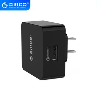 ORICO(QCK-1U,US Plug) QC2.0 18W Quick Charger USB Wall Charger Travel Adapter with Micro USB Cable