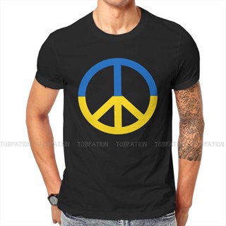 เสื้อยืดเปล่า UKRAINA สวัสดี Stop War No War T เสื้อคลาสสิกโกธิคเสื้อยืดคอโอคอขนาดใหญ่ขายเสื้อผ้าผู้ชายฮาราจูกุ