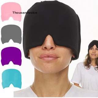 [Thousandvoice] Gel Hot Cold Therapy Headache Migraine Relief Cap for Chemotherapy [Preferred]