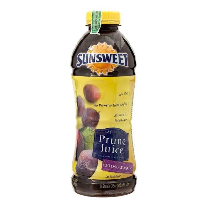 ☀️ซันสวีท น้ำลูกพรุนแท้100%#Sunsweet Prune Juice 946ml.