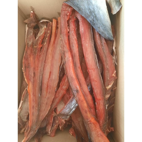 ปลาสละเนื้อล้วนนุ่มๆแดดเดียวเค็มน้อย🐟🐠🐋1kg./ถุงจ้า