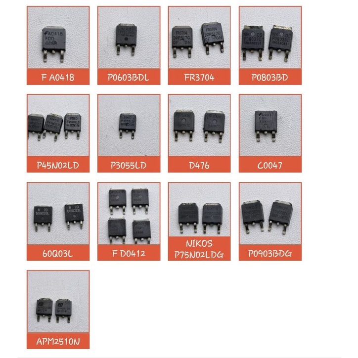 Ic Mospec Kia 78D33f/M3004D/P1703BD/BA6A 1C/UTC 2SD1816L/UMT 0110/P0903BDL/P053BD/P75N04/N03/N04/P09