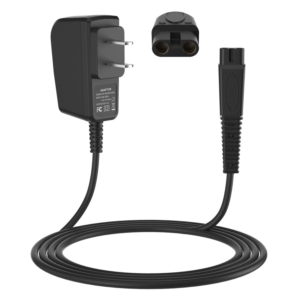 5V 1A อะแดปเตอร์สําหรับ Andis เครื่องโกนหนวด Charger สายไฟ,เปลี่ยน Andis Charger ใช้งานร่วมกับ 17150