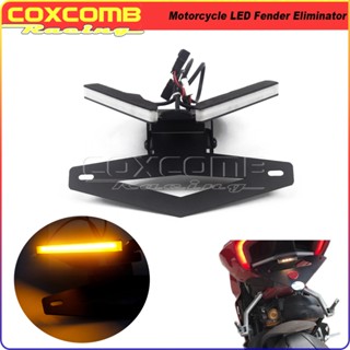 Motorcycle LED Indicator Lamp Licence Plate Bracket LED Fender Eliminator For Ducati 1199 1299 899 959 Panigale R S 2012