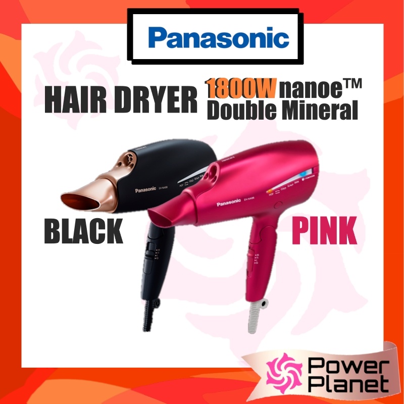 Panasonic EHNA98 / EH-NA98 1800W Nanoe & Double Mineral ไดร์เป่าผม EH-NA98K655 (สีดํา) / EH-NA98RP65