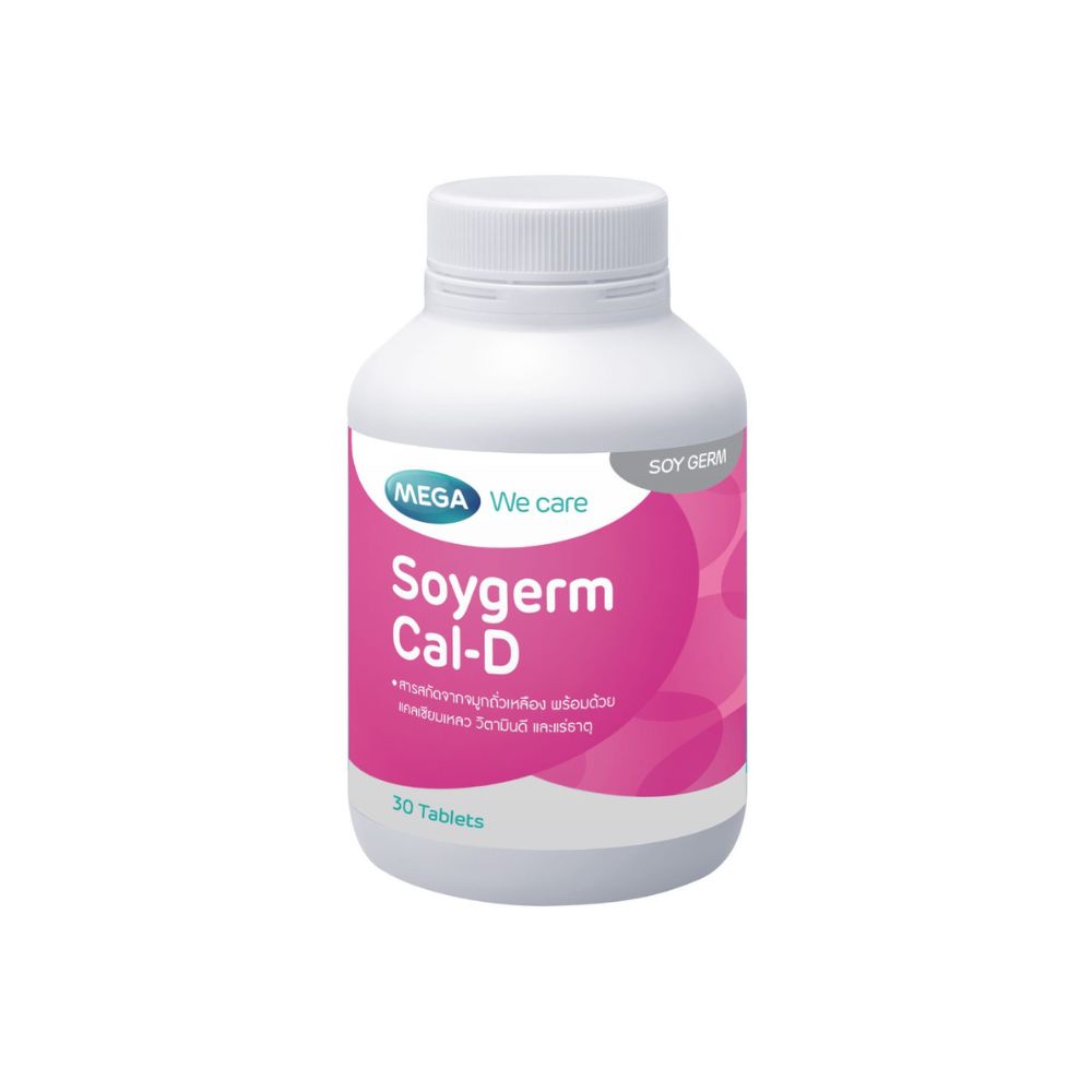 MEGA SOY GERM CAL-D ขนาด 30 เม็ด