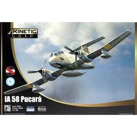 Aircraft Model Kinetic Model 1/48 KI-K48078 IA-58 PUCARA