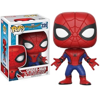 ฟิกเกอร์ Funko POP Marvel: Spider-Man Homecoming Spider-Man ของเล่นสําหรับเด็ก