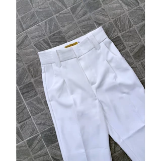 กางเกง8ส่วนผู้หญิงขากระบอกเล็ก🚨รุ่นขายดี(ไซส์S-2XL)🚨ผ้าไมโครหูธนู ทรงสวยมาก10 10 10 เนื้อผ้าคือดีมาก